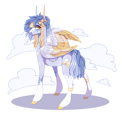 Size: 1354x1257 | Tagged: safe, artist:luuny-luna, oc, oc only, oc:little rain, pegasus, pony, colored wings, female, mare, simple background, solo, transparent background, two toned wings, wings