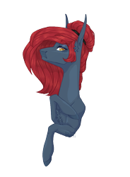 Size: 697x947 | Tagged: safe, artist:luuny-luna, oc, oc only, earth pony, pony, bust, female, mare, portrait, simple background, solo, transparent background