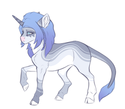 Size: 3198x2780 | Tagged: safe, artist:venommocity, oc, oc only, oc:nylah, pony, unicorn, female, high res, mare, simple background, solo, white background