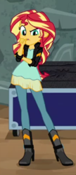 Size: 300x692 | Tagged: safe, screencap, sunset shimmer, equestria girls, equestria girls specials, g4, my little pony equestria girls: movie magic, cropped, solo