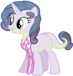 Size: 1024x1075 | Tagged: safe, artist:hovesoffire48, oc, oc only, dracony, hybrid, base used, clothes, horn, horns, interspecies offspring, offspring, parent:rarity, parent:spike, parents:sparity, scarf, simple background, smiling, solo, standing, transparent background