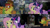 Size: 1280x720 | Tagged: safe, edit, edited screencap, editor:quoterific, screencap, cattail, fluttershy, twilight sparkle, alicorn, earth pony, pegasus, pony, a health of information, g4, season 7, female, grin, male, mare, open mouth, smiling, stallion, twilight sparkle (alicorn)