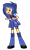 Size: 1224x2020 | Tagged: safe, artist:galaxyswirlsyt, oc, oc only, oc:velvet sentry, equestria girls, g4, clothes swap, offspring, parent:flash sentry, parent:twilight sparkle, parents:flashlight, simple background, solo, transparent background