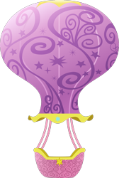 Size: 1341x2000 | Tagged: safe, artist:the smiling pony, .svg available, hot air balloon, no character, no pony, simple background, svg, transparent background, twinkling balloon, vector
