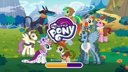 Size: 1280x720 | Tagged: safe, gameloft, idw, ahuizotl, chancellor puddinghead, clover the clever, commander hurricane, princess platinum, private pansy, queen parabola, smart cookie, alicorn, earth pony, pegasus, pony, unicorn, zebra, zebra alicorn, g4, female, male, mare, stallion