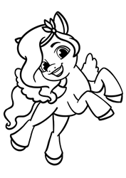 Size: 2480x3508 | Tagged: safe, pipp petals, g5, official, coloring page, cork & chroma, high res, outline