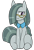 Size: 510x752 | Tagged: safe, artist:batipin, marble pie, earth pony, pony, alternate hairstyle, glasses, older marble pie, simple background, sitting, solo, transparent background