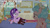 Size: 1280x720 | Tagged: safe, edit, edited screencap, editor:quoterific, screencap, cozy glow, starlight glimmer, pegasus, pony, unicorn, g4, marks for effort, my little pony: friendship is magic, season 8, female, filly, mare, open mouth, school of friendship