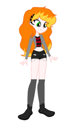 Size: 601x995 | Tagged: safe, artist:mapleb, oc, oc only, oc:circusring, human, equestria girls, g4, humanized, photo, solo