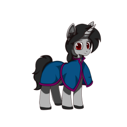 Size: 1700x1700 | Tagged: safe, artist:tough-fog, oc, oc:tough fog, pony, unicorn, digital art, horn, looking at you, male, simple background, stallion, transparent background, unicorn oc