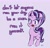 Size: 2213x2138 | Tagged: safe, artist:lou, starlight glimmer, pony, unicorn, g4, dialogue, female, grammar error, high res, mare, misspelling, open mouth, simple background, solo, talking to viewer, wrong eye color