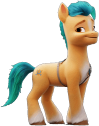 Size: 590x745 | Tagged: safe, hitch trailblazer, earth pony, pony, g5, background removed, male, png, simple background, solo, stallion, transparent background