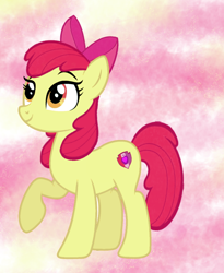 Size: 720x880 | Tagged: safe, artist:millerrachel, apple bloom, earth pony, pony, g4, female, mare, older, solo