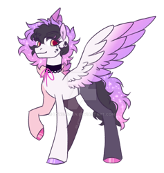Size: 900x950 | Tagged: safe, artist:lynesssan, oc, oc only, oc:heather, pegasus, pony, female, mare, simple background, solo, transparent background