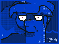 Size: 320x240 | Tagged: safe, artist:khaki-cap, princess luna, alicorn, pony, g4, 3ds, bust, concerned, digital art, flipnote studio, flipnote studio 3d, lazy, portrait, quick sketch, signature, solo, worried