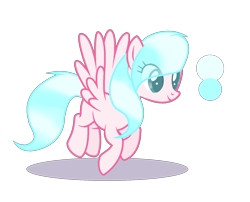 Size: 1464x1180 | Tagged: safe, artist:aonairfaol, oc, oc only, pegasus, pony, base used, eye clipping through hair, eyelashes, flying, gradient mane, pegasus oc, shadow, simple background, smiling, solo, spread wings, transparent background, wings