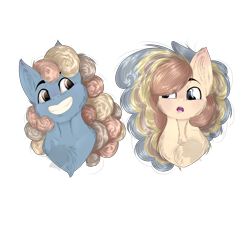 Size: 6000x5600 | Tagged: safe, artist:bladedeehunter, oc, oc only, oc:cotton cozy, oc:knitsy, pony, absurd resolution, female, mare, simple background, transparent background