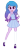 Size: 834x1796 | Tagged: safe, artist:azuventum, izzy moonbow, equestria girls, g4, g5, equestria girls-ified, female, g5 to equestria girls, g5 to g4, generation leap, open mouth, open smile, simple background, smiling, solo, standing, transparent background