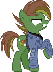 Size: 1292x1763 | Tagged: safe, artist:pegasski, oc, oc only, oc:spring fever, earth pony, pony, g4, female, mare, simple background, solo, transparent background