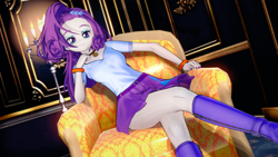 Size: 1920x1080 | Tagged: source needed, safe, artist:ratachu666, rarity, equestria girls, g4, 3d, female, koikatsu, solo