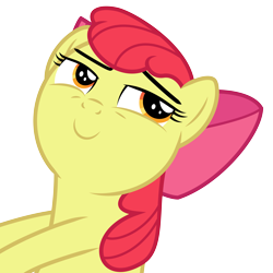 Size: 4667x4667 | Tagged: safe, artist:masem, apple bloom, earth pony, pony, g4, .ai available, female, filly, simple background, solo, transparent background, vector