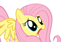 Size: 1920x1080 | Tagged: safe, artist:danbackslide7, edit, edited screencap, screencap, vector edit, fluttershy, pegasus, pony, g4, party of one, 1080p, adorable distress, cute, d:, female, frown, horrified, mare, open mouth, shocked, shyabetes, simple background, solo, spread wings, transparent background, vector, wings