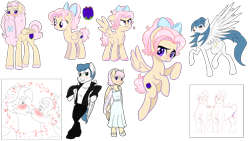 Size: 1920x1080 | Tagged: safe, artist:nivimonster, oc, oc only, oc:white quartz, pegasus, anthro, beard, clothes, dress, facial hair, female, mare, rule 63, simple background, transparent background
