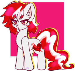 Size: 1224x1147 | Tagged: safe, artist:nyansockz, artist:ube, oc, oc only, earth pony, pony, angry, doodle, drawing, eyebrows, eyebrows visible through hair, fluffy, fluffy tail, no name character, no name yet, red eyes, simple background, solo, syringe, tail, transparent background, tsundere