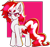 Size: 1224x1147 | Tagged: safe, artist:nyansockz, artist:ube, oc, oc only, unnamed oc, earth pony, pony, angry, doodle, drawing, eyebrows, eyebrows visible through hair, fluffy, fluffy tail, no name yet, red eyes, simple background, solo, syringe, tail, transparent background, tsundere