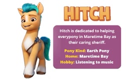 Size: 538x341 | Tagged: safe, hitch trailblazer, earth pony, pony, g5, character introduction, solo