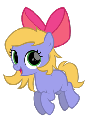 Size: 537x768 | Tagged: safe, artist:thunder-blur, oc, oc only, oc:indigo ink, earth pony, pony, bow, magical lesbian spawn, offspring, simple background, solo, transparent background