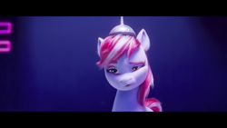 Size: 1280x720 | Tagged: safe, screencap, sugar moonlight, earth pony, pony, g5, my little pony: a new generation, spoiler:my little pony: a new generation, 3d, close-up, device, female, mare, solo