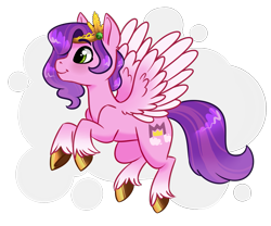 Size: 1545x1288 | Tagged: safe, artist:cartoonboyfriends, pipp petals, pegasus, pony, g5, adorapipp, colored hooves, cute, female, flying, mare, simple background, solo, transparent background, unshorn fetlocks