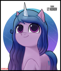 Size: 1850x2150 | Tagged: safe, artist:fchelon, izzy moonbow, pony, unicorn, g5, poster, solo