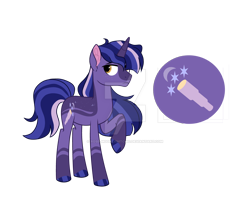 Size: 1920x1569 | Tagged: safe, artist:rose-moonlightowo, oc, oc only, oc:star catcher, pony, unicorn, coat markings, deviantart watermark, horn, magical lesbian spawn, magical threesome spawn, male, obtrusive watermark, offspring, parent:sunset shimmer, parent:trixie, parent:twilight sparkle, raised hoof, simple background, solo, stallion, standing, tail, transparent background, unicorn oc, watermark