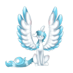 Size: 5000x5000 | Tagged: safe, artist:fantisai, oc, oc only, pegasus, pony, colored wings, pegasus oc, simple background, solo, spread wings, transparent background, two toned wings, wings