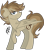 Size: 920x1053 | Tagged: safe, artist:gallantserver, oc, oc only, oc:bravado braveheart, pegasus, pony, female, mare, offspring, parent:daring do, parent:quibble pants, simple background, solo, transparent background