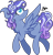 Size: 832x874 | Tagged: safe, artist:gallantserver, oc, oc only, oc:north star, pegasus, pony, female, magical lesbian spawn, mare, offspring, parent:princess luna, parent:trixie, parents:luxie, simple background, solo, transparent background