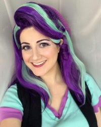 Size: 864x1080 | Tagged: safe, artist:sarahndipity cosplay, starlight glimmer, human, equestria girls, equestria girls specials, g4, my little pony equestria girls: mirror magic, clothes, cosplay, costume, everfree northwest, everfree northwest 2019, irl, irl human, photo