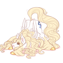 Size: 1000x1000 | Tagged: safe, artist:snowberry, oc, oc only, oc:satin sabre, pegasus, pony, butt, cutie mark, dock, eye clipping through hair, face down ass up, fluffy, jack-o challenge, long hair, looking at you, male, meme, plot, raised tail, simple background, smiling, stallion, tail, unshorn fetlocks, white background, wings