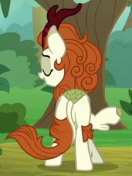 Size: 236x316 | Tagged: safe, screencap, autumn blaze, kirin, g4, sounds of silence, blazebutt, butt, plot, solo