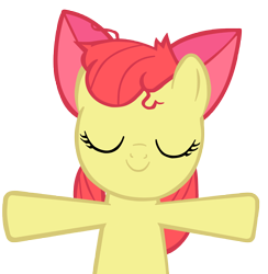 Size: 7000x7186 | Tagged: safe, artist:rdmlp, apple bloom, earth pony, pony, apple family reunion, g4, season 3, absurd resolution, apple bloom's bow, bow, eyes closed, female, filly, hair bow, messy mane, simple background, sleeping, smiling, solo, transparent background, vector