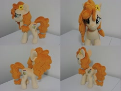 Size: 1597x1199 | Tagged: safe, artist:little-broy-peep, pear butter, earth pony, pony, g4, female, irl, mare, photo, plushie, solo