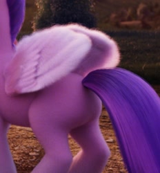 Size: 564x608 | Tagged: safe, screencap, pipp petals, pegasus, pony, g5, my little pony: a new generation, 3d, butt, cropped, female, mare, pipp butt, plot