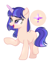 Size: 886x1038 | Tagged: safe, artist:moonnightshadow-mlp, oc, oc only, pony, unicorn, base used, female, mare, offspring, parent:flash sentry, parent:twilight sparkle, parents:flashlight, simple background, solo, transparent background