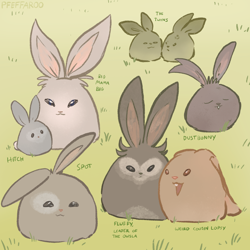 Size: 2048x2048 | Tagged: safe, artist:pfeffaroo, rabbit, g5, animal, high res