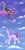 Size: 1890x3780 | Tagged: safe, artist:bl0ssombunny, discord, starlight glimmer, draconequus, pony, unicorn, g4, cloud, cotton candy, cotton candy cloud, cutie mark, duo, eyes closed, female, floating, food, high res, horn, levitation, looking down, lying down, magic, male, mare, on a cloud, self-levitation, sky, smiling, telekinesis