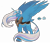 Size: 3300x2847 | Tagged: safe, artist:t3ssrina, snowflake (g3), alicorn, pony, g3, alicornified, high res, race swap, simple background, snowflakecorn, solo, transparent background