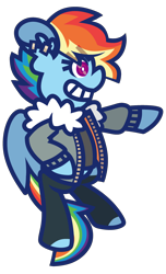 Size: 1890x3108 | Tagged: safe, artist:threetwotwo32232, rainbow dash, oc, pegasus, pony, g4, female, mare, simple background, solo, transparent background