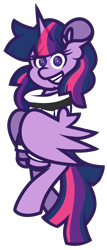 Size: 1614x3762 | Tagged: safe, artist:threetwotwo32232, twilight sparkle, oc, alicorn, pony, g4, female, mare, simple background, solo, transparent background, twilight sparkle (alicorn)